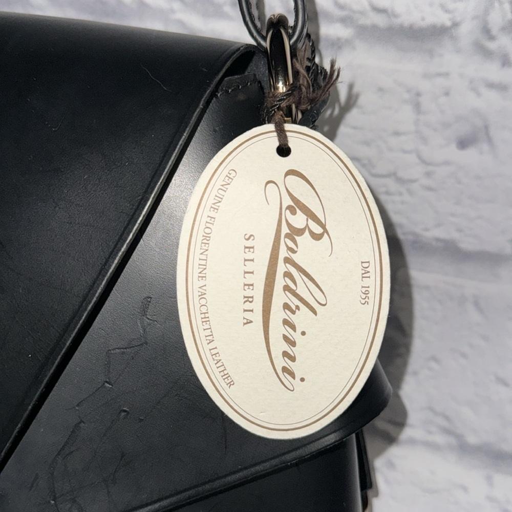 Boldrini Selleria Black Carmen Shoulder Bag Opera Collection Large Luxury Purse - Picture 11 of 15